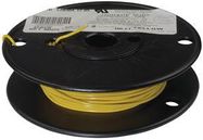 HOOK UP WIRE 100FT 20AWG TIN-COPPER YELLOW