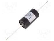 Capacitor: polypropylene; 4.7uF; 600VDC; ±2%; Ø28x51mm; -25÷85°C MIFLEX