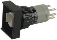 SWITCH, PUSHBUTTON, SPST-NO, 5A, 250V