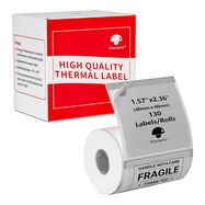 Phomemo sticker labels 40x60mm, 130 pcs. (transparent), Phomemo