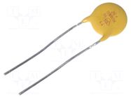 Varistor: metal-oxide; THT; 60VAC; 85VDC; 100V; ±10%; 2.5kA; Ø12.5mm SR PASSIVES