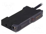 Sensor: optical fiber amplifier; NPN; IP50; Connection: lead; 2m OMRON