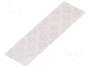 Reflector; 35x10x0.6mm; self-adhesive; E39 OMRON