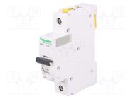Circuit breaker; 230VAC; Inom: 4A; Poles: 1; for DIN rail mounting SCHNEIDER ELECTRIC