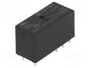 Relay: electromagnetic; DPDT; Ucoil: 24VDC; 8A; 8A/250VAC; PCB HONGFA RELAY