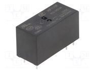 Relay: electromagnetic; SPST-NO; Ucoil: 12VDC; 16A; 16A/250VAC 