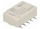 Relay: electromagnetic; DPDT; Ucoil: 5VDC; Icontacts max: 2A; SMD PANASONIC