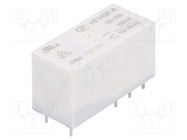 Relay: electromagnetic; SPDT; Ucoil: 230VAC; 16A; 16A/250VAC; PCB HONGFA RELAY