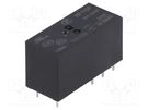 Relay: electromagnetic; DPDT; Ucoil: 24VDC; 8A; 8A/250VAC; 8A/24VDC HONGFA RELAY