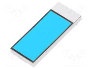 Backlight; LED; Dim: 29x11.8x2.5mm; blue; 22.1x10mm; 500cd/m2 DISPLAY ELEKTRONIK