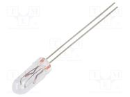 Filament lamp: miniature; 12VDC; 40mA; Bulb: T1 1/4; Ø: 4.2mm BRIGHTMASTER