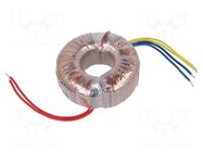 Transformer: toroidal; 160VA; 230VAC; 12V; 12V; 6.66A; 6.66A; H: 45mm INDEL