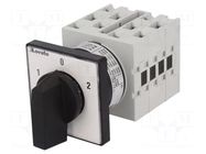 Switch: cam switch; Stabl.pos: 3; 20A; 1-0-2; panel; Poles: 4; Pos: 3 LOVATO ELECTRIC