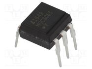 Optotriac; 5kV; Uout: 600V; zero voltage crossing driver; DIP6 