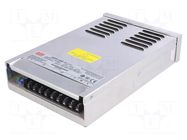 Power supply: switching; LED; 360W; 12VDC; 30A; 90÷264VAC; ERPF-400 MEAN WELL