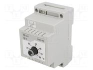 Module: regulator; NTC 47kOhm; temperature; NO,relay; TPMC; white ETRON