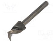 Drill bit; Ø: 6.45mm; L: 38.2mm; PCB; 1/8" (3,175mm) KEMMER PRAEZISION