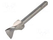 Drill bit; Ø: 6.4mm; L: 38.2mm; PCB; Working part len: 12.5mm; 1/8" KEMMER PRAEZISION