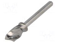 Drill bit; Ø: 6.3mm; L: 38.2mm; PCB; Working part len: 12.5mm; 1/8" KEMMER PRAEZISION