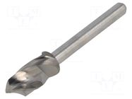 Drill bit; Ø: 6.05mm; L: 38.2mm; tungsten carbide; 1/8"; 3.175mm KEMMER PRAEZISION