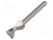 Drill bit; Ø: 5.85mm; L: 38.2mm; PCB; Working part len: 12.5mm; 1/8" KEMMER PRAEZISION