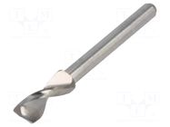 Drill bit; Ø: 4.65mm; L: 38.2mm; tungsten carbide; 1/8"; 3.175mm KEMMER PRAEZISION