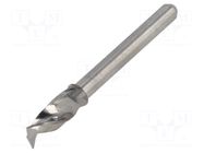 Drill bit; Ø: 4.3mm; L: 38.2mm; tungsten carbide; 1/8"; 3.175mm; PCB KEMMER PRAEZISION