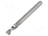 Drill bit; Ø: 3.2mm; L: 38.2mm; tungsten carbide; 1/8"; 3.175mm; PCB KEMMER PRAEZISION