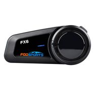 Fodsports FX6 motorcycle intercom (black), Fodsports