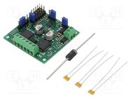 DC-motor driver; MC33887; 10kHz; PWM,RS232,TTL; 2.5A; Ch: 2 POLOLU