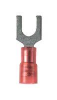 TERMINAL, FORK TONGUE, M3.5, 18AWG, RED