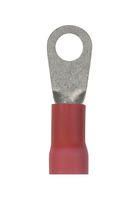 TERMINAL, RING TONGUE, 3/8", 8AWG, RED