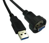 USB CABLE, 3.0 A PLUG-A PLUG, 1.83M