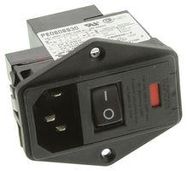 POWER ENTRY MODULE, 3A, 500UA