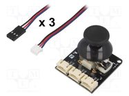 Sensor: touch; joystick; analog; 3.3÷5VDC; Ch: 3; Gravity; Arduino 