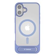 Torras Pstand Series Case for iPhone 16 (Blue), Torras