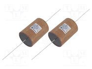 Capacitor: aluminum-polypropylene-paper; 1.5uF; 600VDC; ±5%; THT MIFLEX