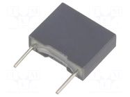 Capacitor: polyester; 2.2nF; Uoper: 630VDC; 220VAC; 7.5mm; ±10% KEMET