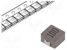 Inductor: wire; SMD; 10uH; Ioper: 3.2A; 125mΩ; ±20%; Isat: 3.5A Viking