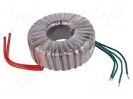 Transformer: toroidal; 450VA; 230VAC; 12V; 12V; 18.75A; 18.75A; IP00 INDEL