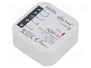 Receiver; EXTA FREE; flush mount; 230VAC; NC + NO; IP20; -10÷55°C ZAMEL