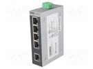 Switch Ethernet; unmanaged; Number of ports: 5; 12÷48VDC; RJ45 PHOENIX CONTACT