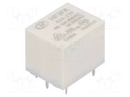 Relay: electromagnetic; SPDT; Ucoil: 24VDC; 10A; 10A/277VAC; PCB HONGFA RELAY