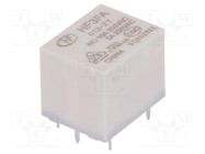 Relay: electromagnetic; SPDT; Ucoil: 12VDC; 10A; 10A/277VAC; PCB HONGFA RELAY