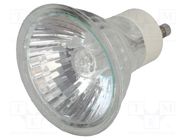 Filament lamp: halogen; 230VAC; 50W; GU10; JDR; 580lm; 38° ZEXT