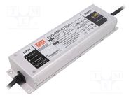 Power supply: switching; LED; 200W; 142÷286VDC; 350÷700mA; IP65 MEAN WELL