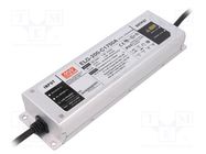 Power supply: switched-mode; LED; 200W; 57÷114VDC; 875÷1750mA MEAN WELL