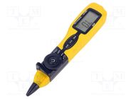 Digital multimeter; VDC: 200mV,2V,20V,200V,600V; 43x216x25mm AXIOMET