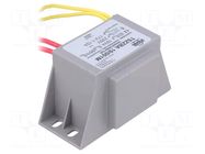 Transformer: mains; 19VA; 230VAC; 17V; 1.12A; Leads: cables; 200mm INDEL