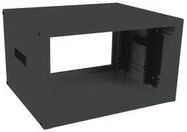 RACK CABINET, TABLE TOP, 22.75IN STEEL BLACK